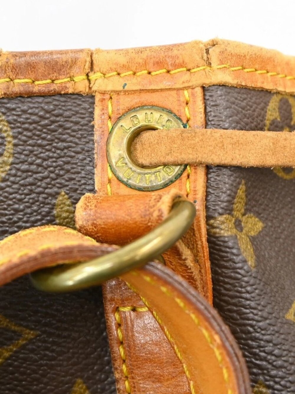 BUYIT04 LOUIS VUITTON NOE DRAWSTRING SHOULDER BAG M42224 AR8911 YQ08292 - Picture 10 of 16